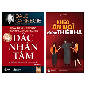 Combo Đắc Nhân Tâm + Khéo Ăn Nói Được Thiên Hạ (Sbooks) (Bộ 2 Cuốn)