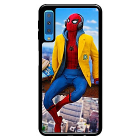 Ốp lưng cho Samsung Galaxy A7 2018  nhiện 01 - Hàng chính hãng