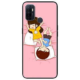 Ốp lưng dành cho Oppo A53 mẫu Couple Ngủ