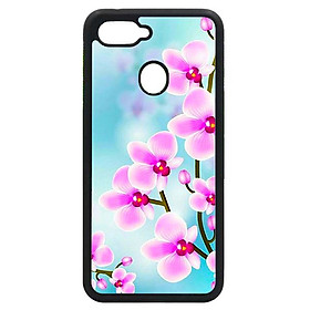 Ốp lưng cho Oppo F9 NỀN HOA LAN 1 - Hàng chính hãng