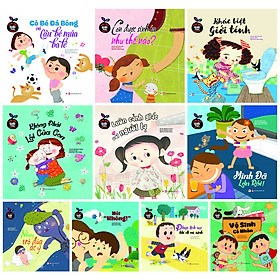 Trọn Bộ 10 Cuốn Giáo Dục Giới Tính Cho Trẻ Trên 3 Tuổi - Để Những Điều 