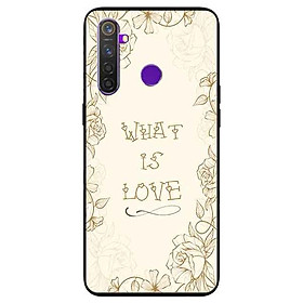 Ốp lưng in cho Realme 5 Pro/ Realme Q Mẫu What Is Love