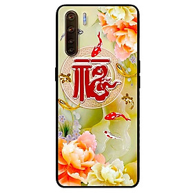 Ốp lưng dành cho Oppo Reno 3 - A91 mẫu Cá và Mẫu Đơn