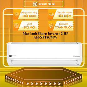 Máy lạnh Sharp Inverter 2 HP AH-XP18CMW - HÀNG CHÍNH HÃNG - CHỈ GIAO HCM