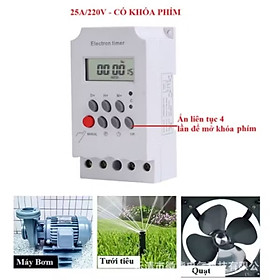 HẸN GIỜ TỰ ĐỘNG BẬT TẮT CÁC THIẾT BỊ ĐIỆN GIA ĐÌNH NHƯ MÁY BƠM BÓNG ĐÈN THUẬN TIỆN 