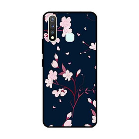 Ốp Lưng in cho Vivo Vivo Y19 /U3 /Y5s /U20 Mẫu Hoa Đào - Hàng Chính Hãng