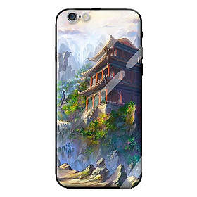 Ốp kính cường lực cho iPhone 6s mẫu cảnh núi 4 - Hàng chính hãng