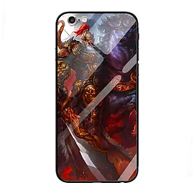 Ốp lưng kính cường lực cho iPhone 6 Plus /6s Plus Nền THẦN THOẠI MẪU 2 - Hàng Chính Hãng