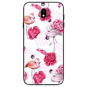 Ốp lưng dành cho Samsung J3 Pro - J7 Pro - J5 Prime - J7 Prime mẫu Hạc Hồng Mẫu Đơn