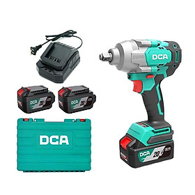 MÁY SIẾT BU LÔNG KHÔNG CHỔI THAN DÙNG PIN 20VMAX/6AH*2 SẠC 4A DCA ADPB698HK - HÀNG CHÍNH HÃNG