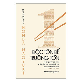 [Einstetin Books] Độc Tôn Để Trường Tồn