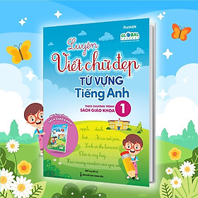 Sách - Luyện Viết Chữ Đẹp Từ Vựng Tiếng Anh - Theo Chương Trình Sách Giáo Khoa Lớp 1 - Megabook