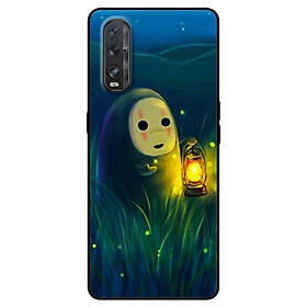 Ốp lưng dành cho Oppo Find X2 mẫu Vô Diện Cầm Đèn