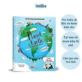 Sách Tương Tác - Lật Mở Khám Phá  - Trái Đất Của Chúng Ta - Đinh Tị Books