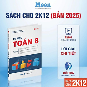 Tự Học Toán Học Lớp 8 - Chương Trình Mới -Sách Id Tự Học Toán Kết Nối Tri Thức, Cánh Diều, Chân Trời Sáng Tạo (Tập 1/Tập 2 Tùy chọn) - MoonBook