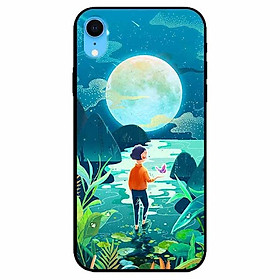 Ốp lưng dành cho Iphone XR mẫu Đi Về Phía Trăng