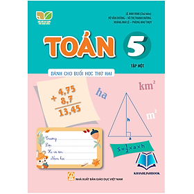 Sách - Toán 5 - tập 1 ( dành cho buổi học thứ 2 ) (Kết Nối Tri Thức)