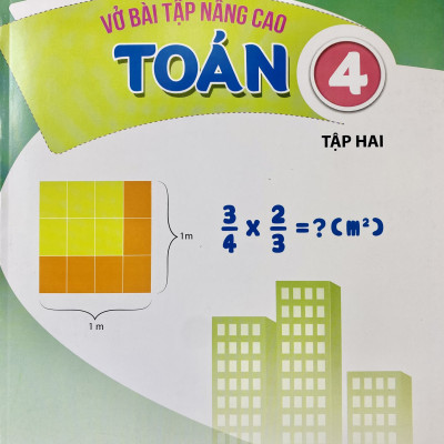 Combo 2 cuốn Vở bài tập nâng cao Toán lớp 4 tập 1+2 (Kết nối tri thức với cuộc sống)