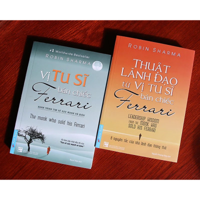Combo 4Q Hay Nhất Của Robin Sharma: Ba Người Thầy Vĩ Đại + Đời Ngắn Đừng Ngủ Dài + Vị Tu Sĩ Bán Chiếc Ferrari + Thuật Lãnh Đạo Từ Vị Tu Sĩ Bán Chiếc Ferrari - Tặng Kèm Bookmark Bamboo Books