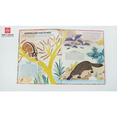 Sách - Bách Khoa Tri Thức Dành Cho Trẻ Em - Các Sinh Vật Cực Độc Trên Trái Đất - Đinh Tị Books
