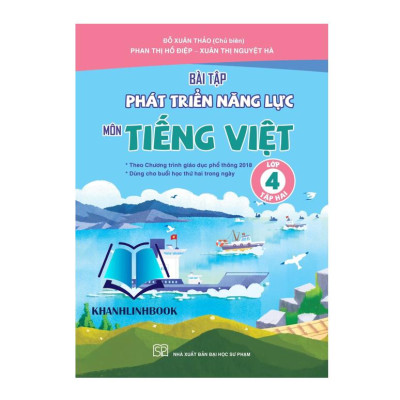 Sách Combo Bài Tập Phát Triển Năng Lực Môn Tiếng Việt Lớp 4 Tập 1 + 2 ( Theo chương trình GDPT 2018 ) (Kết Nối)