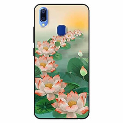 Ốp lưng in cho Vivo Y91, Vivo Y91i, Vivo Y93, Vivo Y95 Mẫu Bảy Đóa Sen