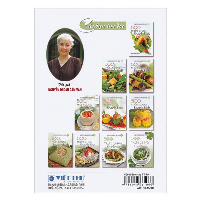 Sách - 500 Món Chay Thanh Tịnh - Tập 9 - Chính Thông Book