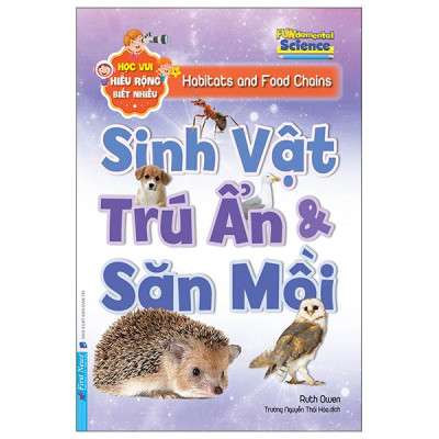 Sách - Học Vui Hiểu Rộng Biết Nhiều - Sinh Vật Trú Ẩn Và Săn Mồi