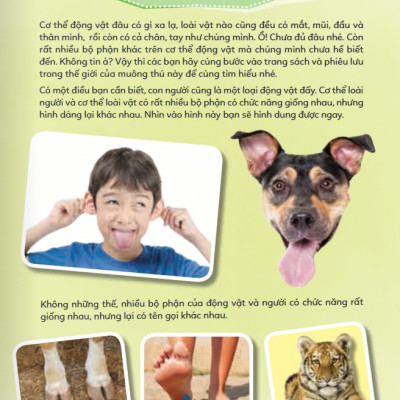 Sách - Học Vui Hiểu Rộng Biết Nhiều - Cơ Thể Động Vật