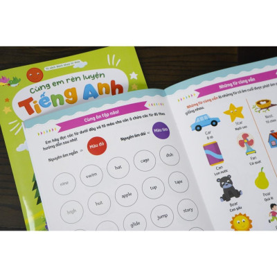Sách - Cùng Em Rèn Luyện - Cho Trẻ 3 - 9 Tuổi - Combo 6 Chủ Đề - Đinh Tị Books
