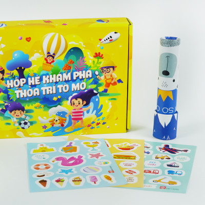 Sách - Hộp Hè Khám Phá, Thỏa Trí Tò Mò - Mở Ra Thấy Mùa Hè cho trẻ 3 - 6 tuổi - Đinh Tị Books