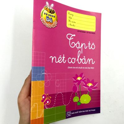 Tập Tô Nét Cơ Bản (Dành Cho Bé Chuẩn Bị Vào Lớp Một)