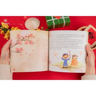 Sách - Đọc sách ngày xuân, Quây quần đón Tết - Cho trẻ 3 - 9 tuổi - Chọn Lẻ 3 Chủ Đề - Đinh Tị Books