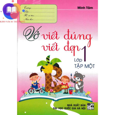 Sách - Combo Vở Viết Đúng Viết Đẹp Lớp 1 + Tập Viết Lớp 1 (Bộ 4 Cuốn)
