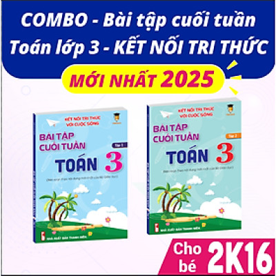Sách - Combo Bài tập cuối tuần Tiếng Việt 3 Kết nối tri thức Học kì 1 và Học kì 2 (2 cuốn) - VietJack