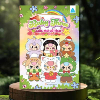 Sách - BabyThree Sách Tô Màu Giấc Mơ Cổ Tích
