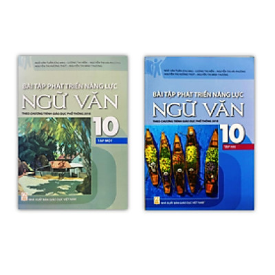 Sách - Combo Bài tập phát triển năng lực Ngữ Văn 10 - ( Tập 1 + Tập 2 )