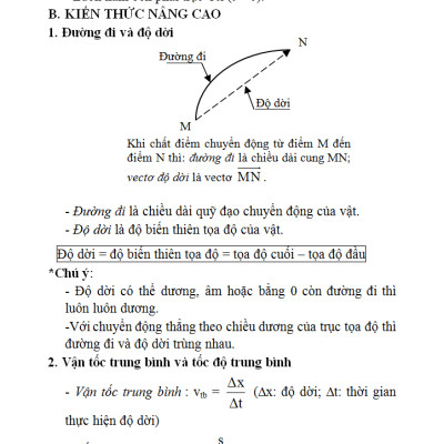Sổ Tay Vật Lí Trung Học Phổ Thông (Lớp 10 - 11 - 12)