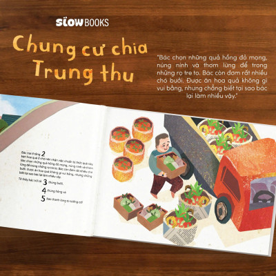 Combo 2 cuốn: CHUNG CƯ CHIA TRUNG THU; THU TREO VẦNG TRĂNG ĐỎ LỰNG - SlowBooks