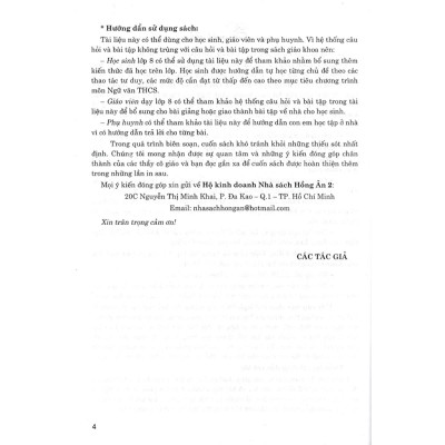 Sách - Phát Triển Kĩ Năng Đọc - Hiểu Và Viết Văn Bản Theo Thể Loại Ngữ Văn 8 (Bám Sát SGK Chân Trời Sáng Tạo) - HA