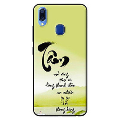 Ốp lưng in cho Vivo Y95 mẫu Tâm - Hàng chính hãng