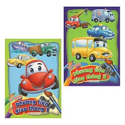 Sách - Tô Màu Phương Tiện Giao Thông 1 - Tân Việt Books