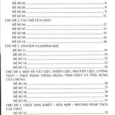 Tuyển tập đề kiểm tra định kì Khoa Học Tự Nhiên lớp 6 (Dùng chung cho các bộ SGK)