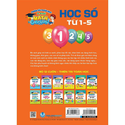 Thiên Tài Toán Học ( 3 - 6 Tuổi)