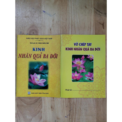 Sách - Kinh Nhân Quả Ba Đời - Chính Thông Book