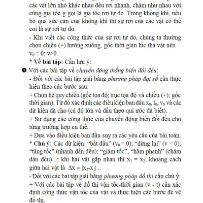 Sổ Tay Vật Lí Trung Học Phổ Thông (Lớp 10 - 11 - 12)