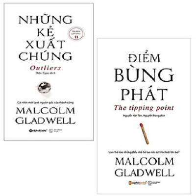 [ Thăng Long Books ] Combo 2 cuốn Điểm Bùng Phát và Những Kẻ Xuất Chúng