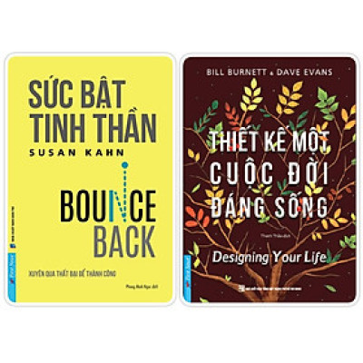 Sách - Combo Sức bật tinh thần + Thiết kế một cuộc đời đáng sống - FirstNews