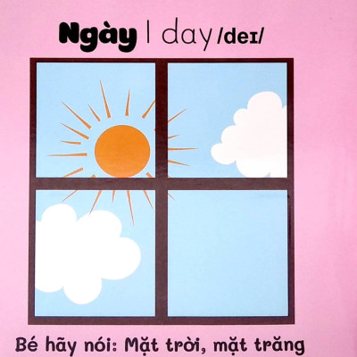 Sách Tư Duy - Đố Bé Ở Sau Là Gì? - Đối Lập (Song Ngữ Việt - Anh)