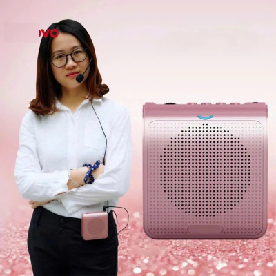 Máy Trợ Giảng Mic Trợ Giảng Cho Giáo Viên Và Hướng Dẫn Viên Du Lịch Loa Trợ Giảng Tiện Lợi Cao Cấp MÀU HỒNG – Hàng Nhập Khẩu